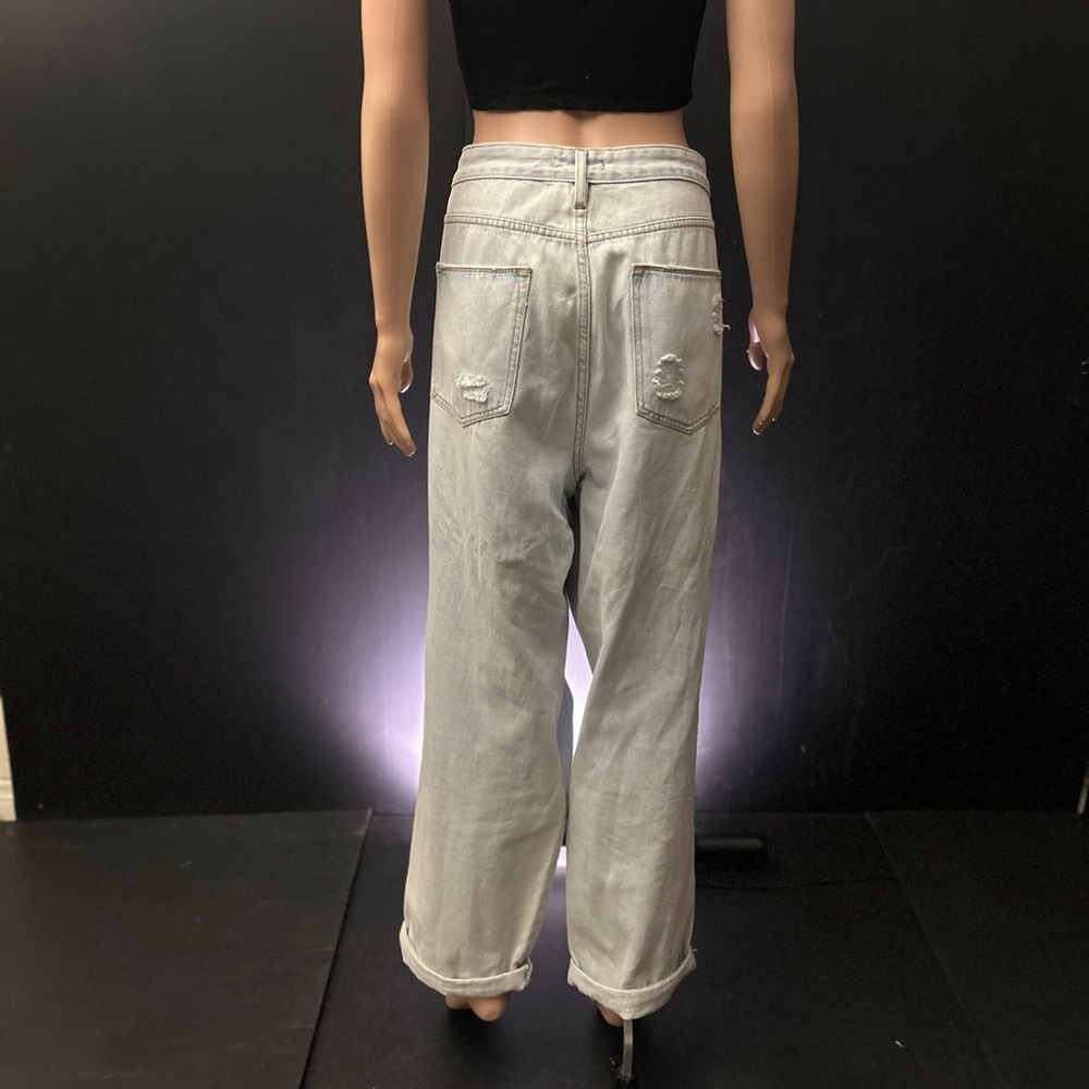 NWT Fashion Nova Distressed Jeans size 20 - Picture 4 of 10